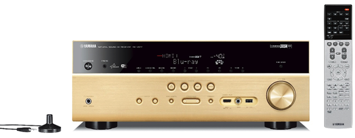 新款上市：RX-V677，AG真人官方网7.2声道数码家庭影院收音扩音机 
